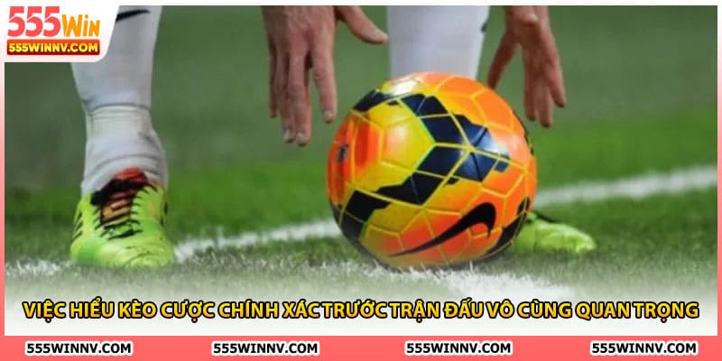 Việc hiểu kèo cược chính xác trước trận đấu vô cùng quan trọng